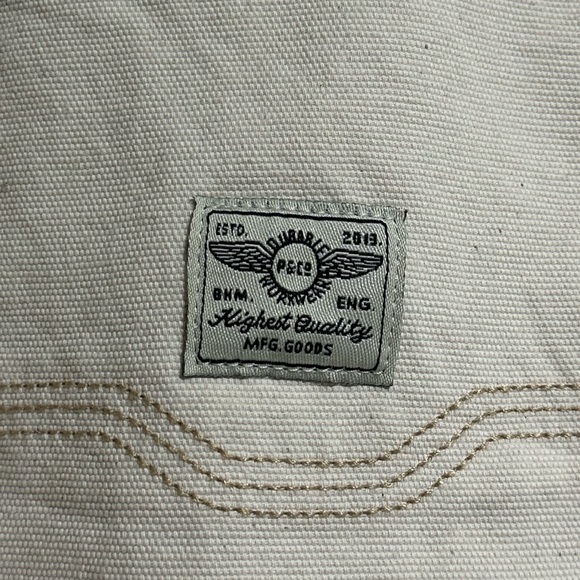 P&Co ALBION CARPENTER PANT - in Ecru Size UK14/US10 - Picture 15 of 16